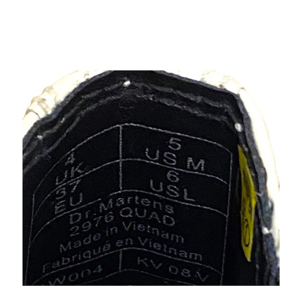 Dr Martens Quad Retro Chelsea Boots, Smooth White AirWair, Sz 6M - Picture 4 of 9